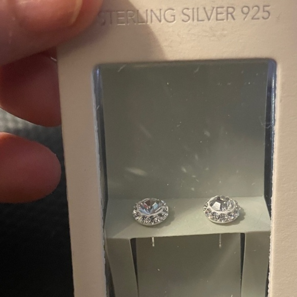 Sterling Silver and Zirconia Studs